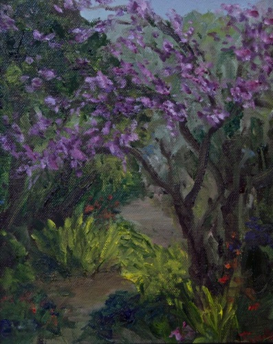 Plum Tree Blooming
Oil on Canvas, 8 x 10
Sold